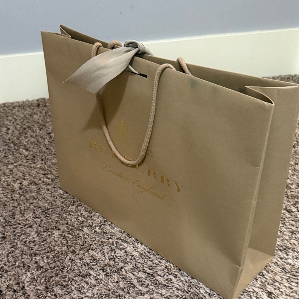 Burberry Shopping Storage Bag - Picture 3 of 11